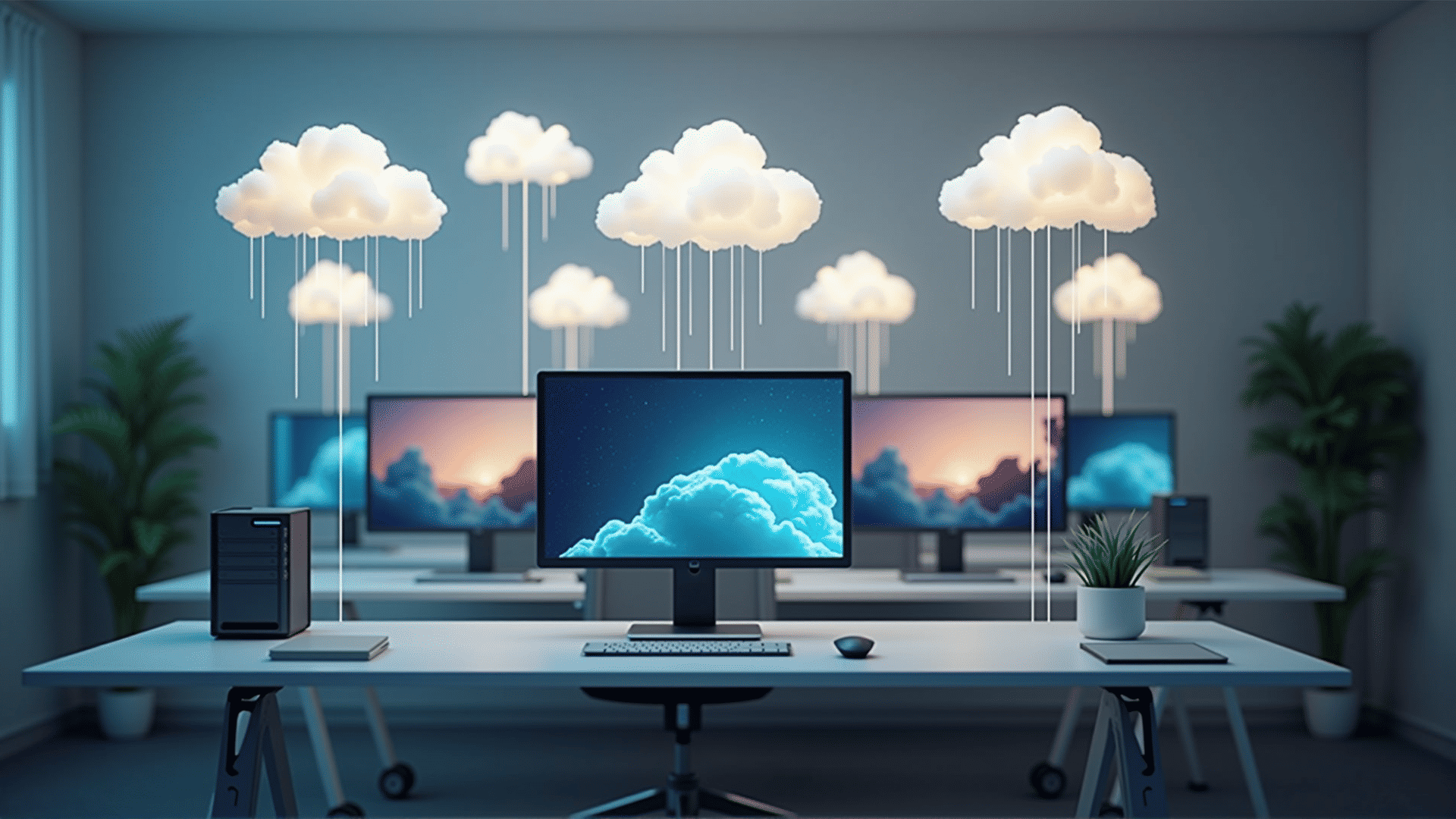 Cloud-based remote desktops